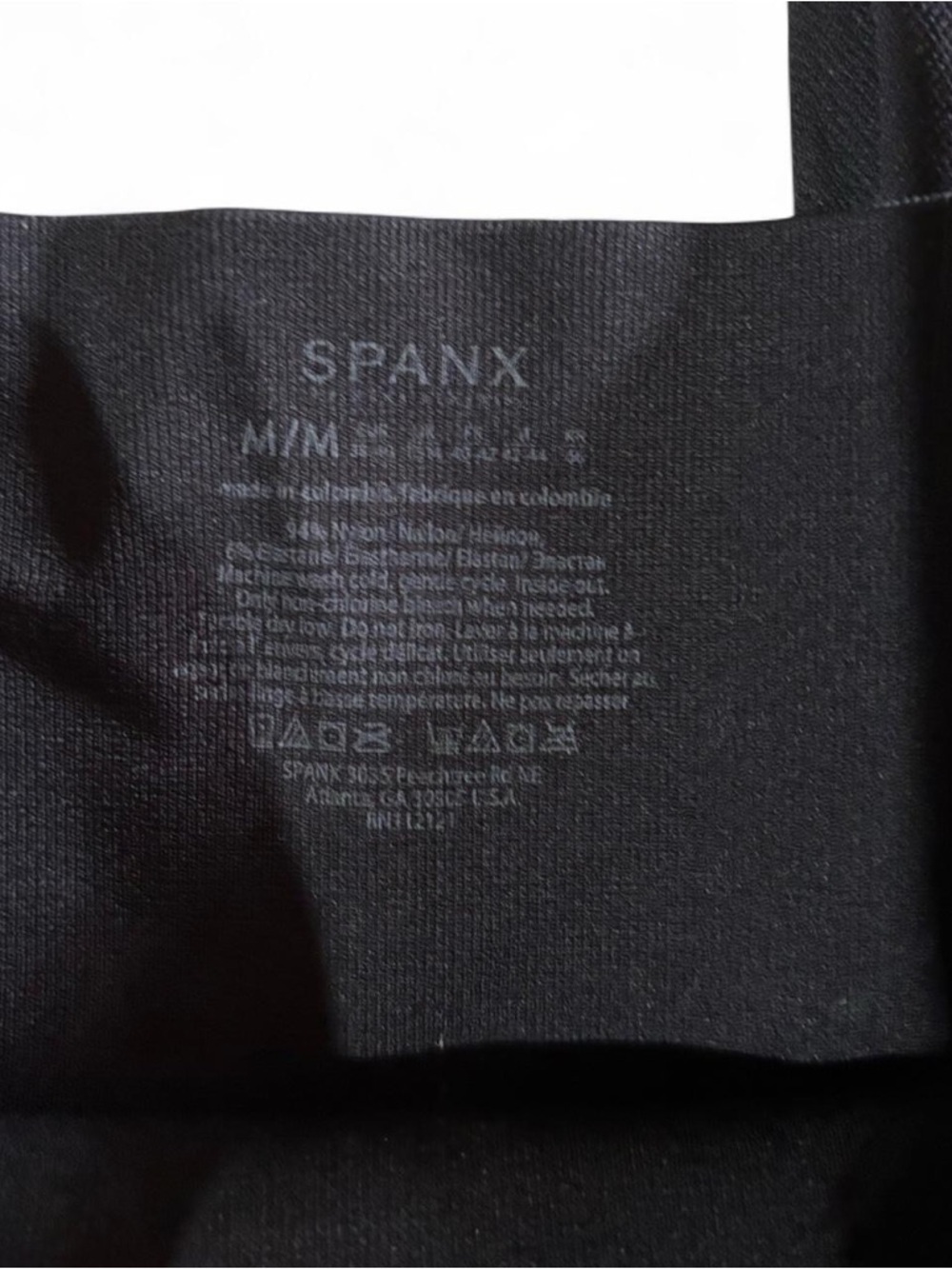 SPANX Look At Me Now Seamless High-Waist Black Leggings - Picture 3 of 3
